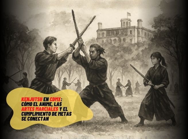 Kenjutsu en CDMX: cómo el anime, las artes marciales y el cumplimiento de metas se conectan