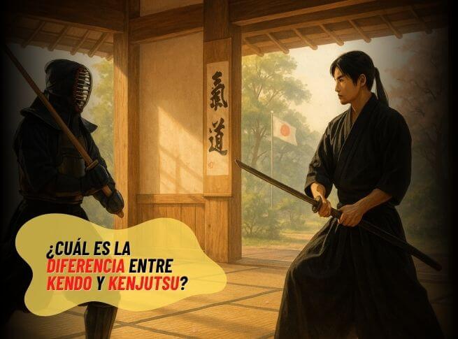 ¿Cuál es la diferencia entre Kendo y Kenjutsu?