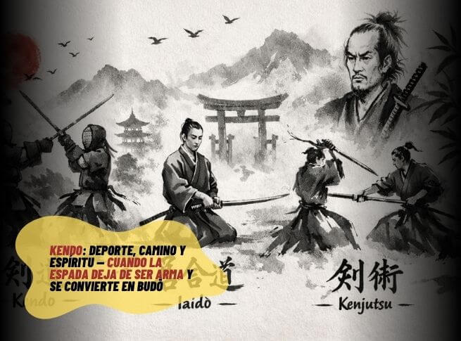 Kendo: deporte, camino y espíritu — cuando la espada deja de ser arma y se convierte en budō