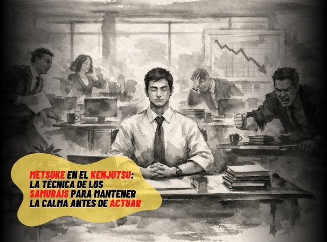 Metsuke en el Kenjutsu: la técnica de los samuráis para mantener la calma antes de actuar