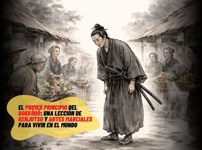 El primer principio del Dokkōdō: una lección de kenjutsu y artes marciales para vivir en el mundo